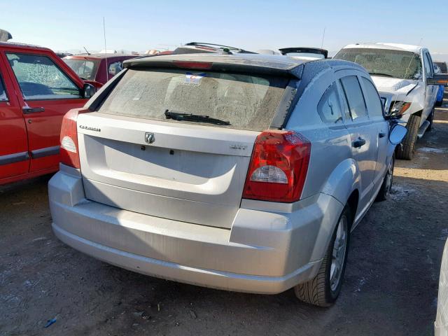 1B3HB48B88D509530 - 2008 DODGE CALIBER SX SILVER photo 4