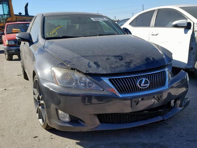 JTHBF5C24A2095099 - 2010 LEXUS IS 250 GRAY photo 1