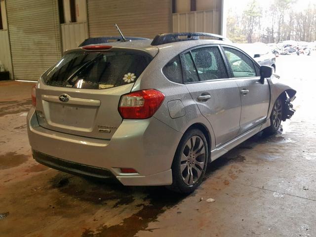 JF1GPAU67CH221217 - 2012 SUBARU IMPREZA SP SILVER photo 4