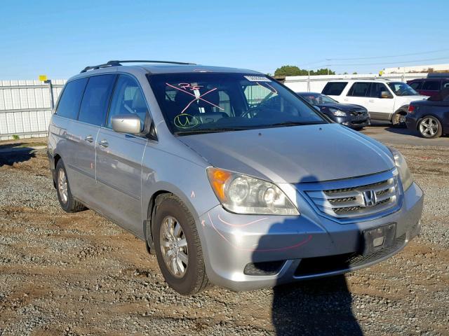 5FNRL38758B059253 - 2008 HONDA ODYSSEY EX SILVER photo 1