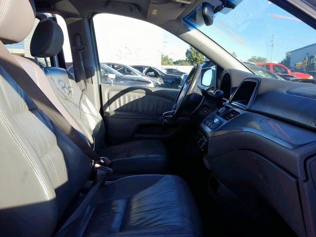 5FNRL38758B059253 - 2008 HONDA ODYSSEY EX SILVER photo 5