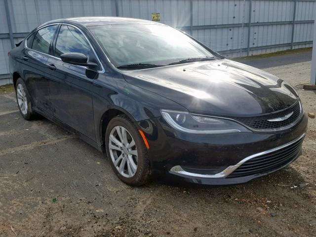 1C3CCCAB9FN606094 - 2015 CHRYSLER 200 LIMITE BLACK photo 1