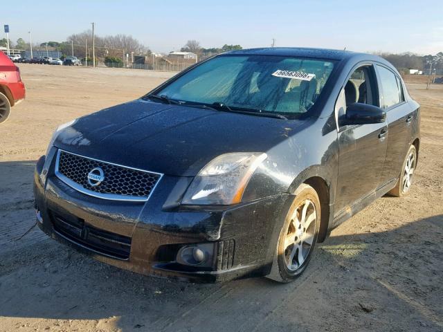 3N1AB6AP5CL619099 - 2012 NISSAN SENTRA 2.0 BLACK photo 2