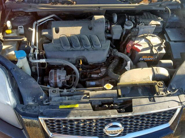 3N1AB6AP5CL619099 - 2012 NISSAN SENTRA 2.0 BLACK photo 7