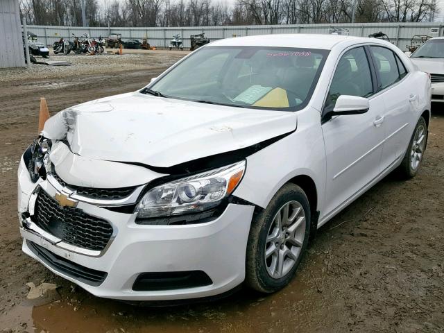 1G11C5SL3FF315857 - 2015 CHEVROLET MALIBU 1LT WHITE photo 2