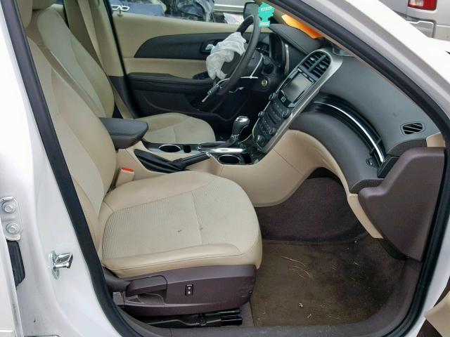 1G11C5SL3FF315857 - 2015 CHEVROLET MALIBU 1LT WHITE photo 5