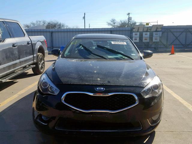 KNALN4D79F5195439 - 2015 KIA CADENZA PR BLACK photo 9