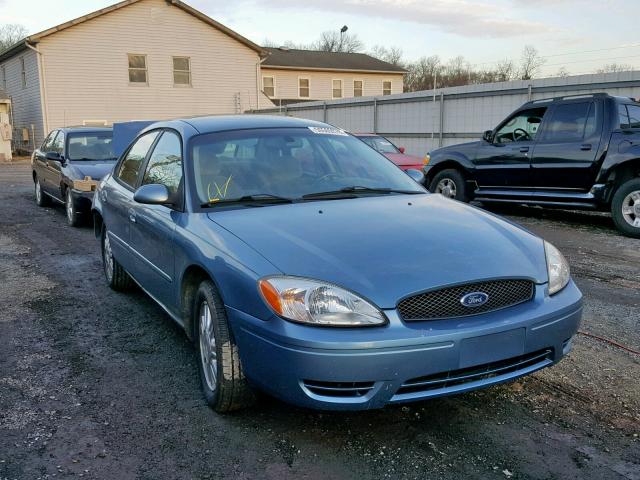 1FAFP56U35A290657 - 2005 FORD TAURUS SEL BLUE photo 1