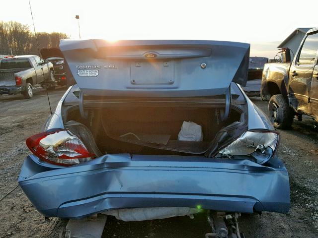 1FAFP56U35A290657 - 2005 FORD TAURUS SEL BLUE photo 9