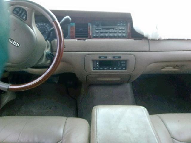 1LNHM82WX1Y634342 - 2001 LINCOLN TOWN CAR S BEIGE photo 9