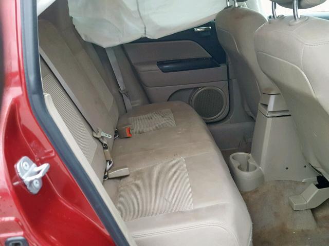 1C4NJCBB3ED666921 - 2014 JEEP COMPASS SP 栗色 照片 6