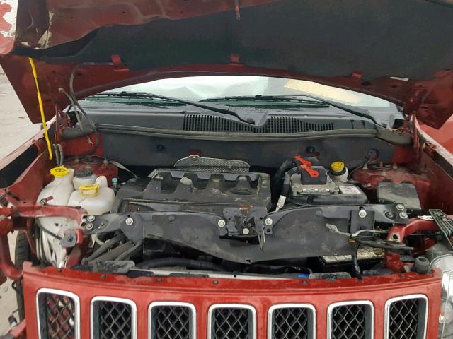 1C4NJCBB3ED666921 - 2014 JEEP COMPASS SP 栗色 照片 7