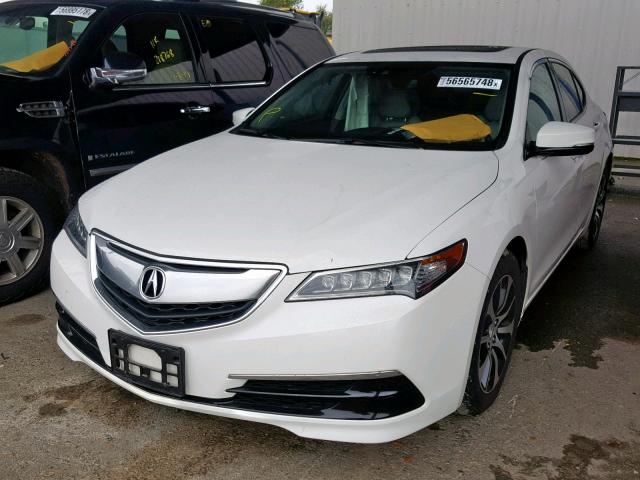 19UUB1F57GA006064 - 2016 ACURA TLX TECH WHITE photo 2