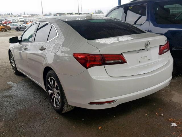 19UUB1F57GA006064 - 2016 ACURA TLX TECH WHITE photo 3