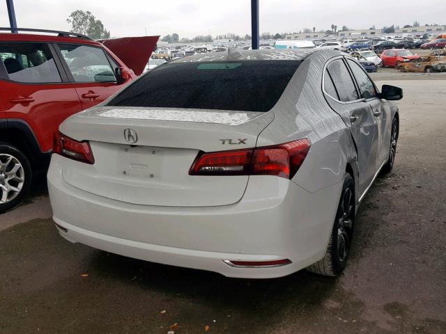 19UUB1F57GA006064 - 2016 ACURA TLX TECH WHITE photo 4