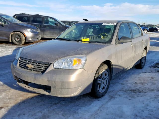 1G1ZS58FX7F198996 - 2007 CHEVROLET MALIBU LS GOLD photo 2