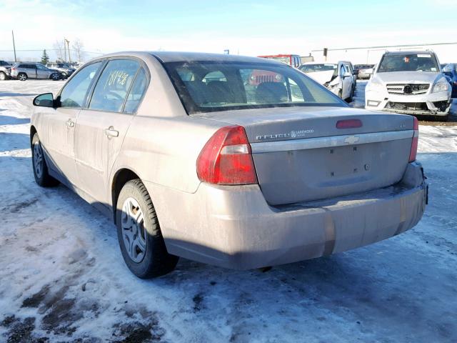 1G1ZS58FX7F198996 - 2007 CHEVROLET MALIBU LS GOLD photo 3