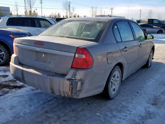 1G1ZS58FX7F198996 - 2007 CHEVROLET MALIBU LS GOLD photo 4