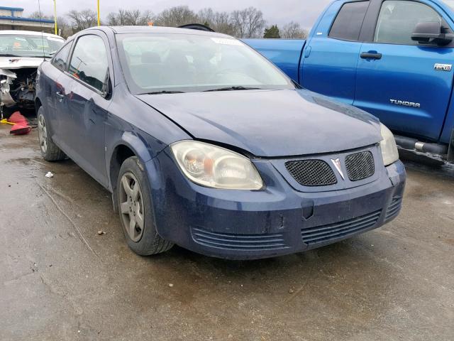 1G2AS18H197198613 - 2009 PONTIAC G5 BLUE photo 1