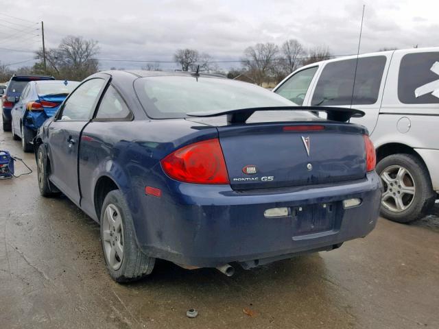 1G2AS18H197198613 - 2009 PONTIAC G5 BLUE photo 3