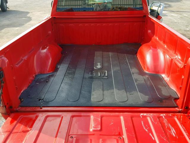 1GCCS148268308035 - 2006 CHEVROLET COLORADO RED photo 6