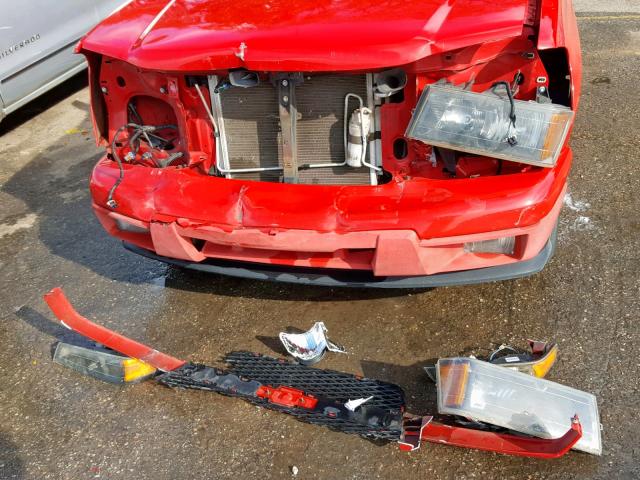 1GCCS148268308035 - 2006 CHEVROLET COLORADO RED photo 9