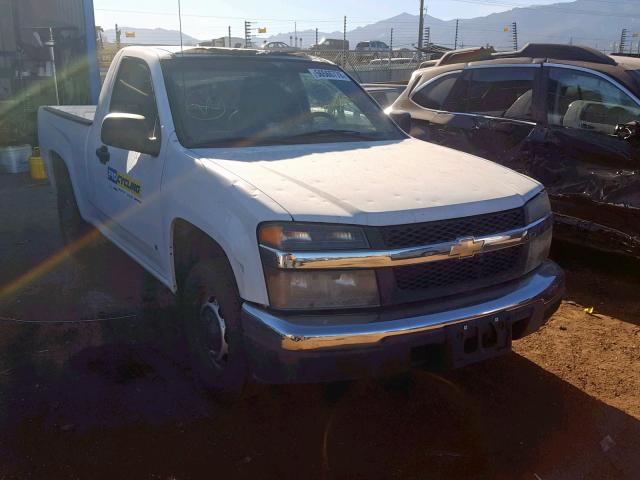 1GCCS149188199031 - 2008 CHEVROLET COLORADO WHITE photo 1