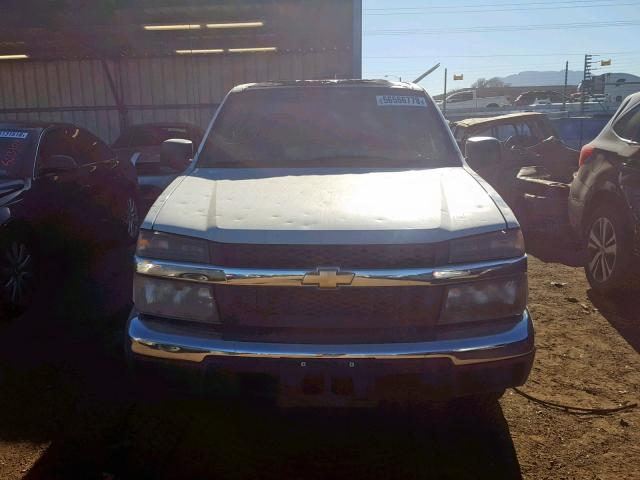 1GCCS149188199031 - 2008 CHEVROLET COLORADO WHITE photo 9