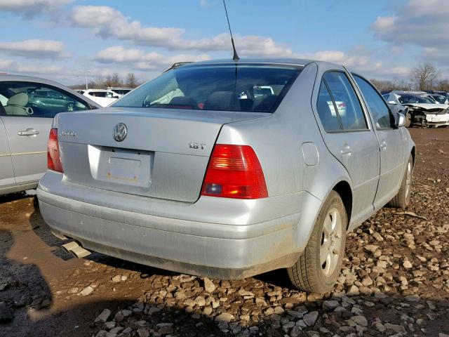 3VWSE69M93M071943 - 2003 VOLKSWAGEN JETTA GLS SILVER photo 4