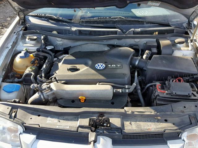 3VWSE69M93M071943 - 2003 VOLKSWAGEN JETTA GLS SILVER photo 7