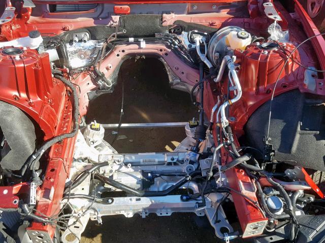 1G1FK1R68K0116513 - 2019 CHEVROLET CAMARO ZL1 红色 照片 7