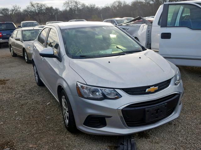 1G1JB5SH3H4159557 - 2017 CHEVROLET SONIC LS 银色 照片 1