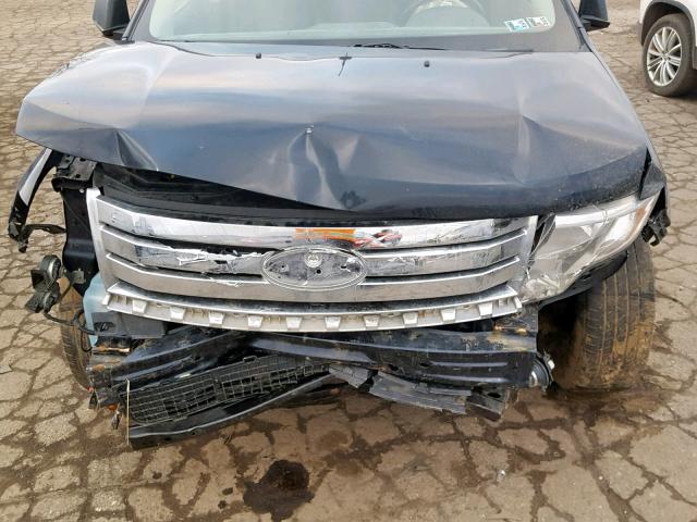 2FMDK39C78BA33271 - 2008 FORD EDGE LIMIT BLUE photo 7