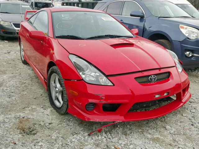 JTDDY32T030066412 - 2003 TOYOTA CELICA GT- RED photo 1