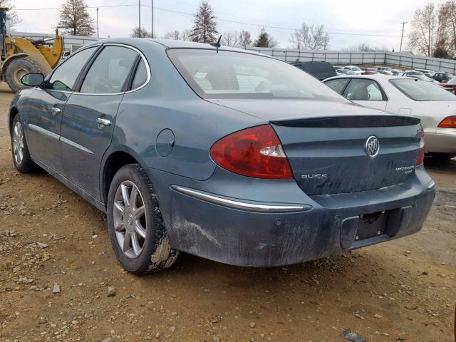 2G4WE587361279432 - 2006 BUICK LACROSSE C BLUE photo 3