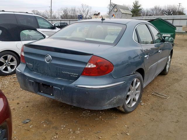 2G4WE587361279432 - 2006 BUICK LACROSSE C BLUE photo 4