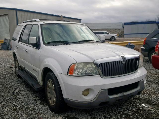 5LMFU27R03LJ42066 - 2003 LINCOLN NAVIGATOR Ақ фото 1
