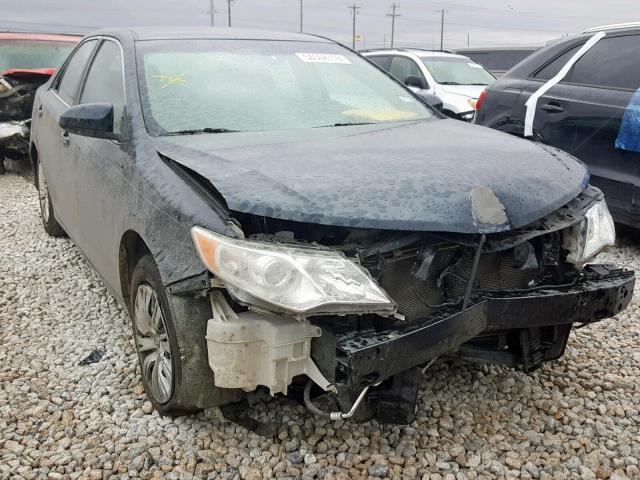 4T4BF1FK1ER441465 - 2014 TOYOTA CAMRY L BLACK photo 1