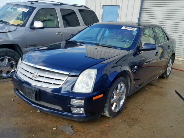 1G6DW677460192508 - 2006 CADILLAC STS BLUE photo 2