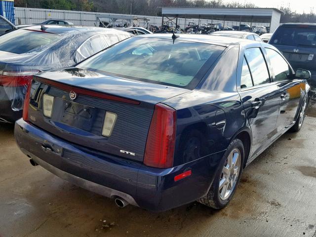 1G6DW677460192508 - 2006 CADILLAC STS BLUE photo 4