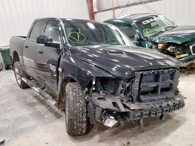 1C6RR7MT5FS739511 - 2015 RAM 1500 SPORT BLACK photo 1