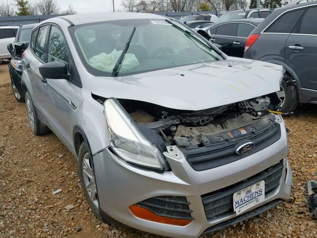 1FMCU0F78EUB08450 - 2014 FORD ESCAPE S SILVER photo 1