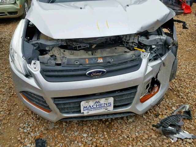 1FMCU0F78EUB08450 - 2014 FORD ESCAPE S SILVER photo 9