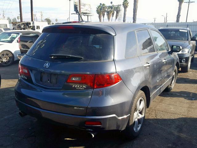 5J8TB18247A007106 - 2007 ACURA RDX BLACK photo 4