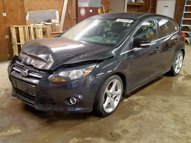 1FADP3N28EL251126 - 2014 FORD FOCUS TITA BLACK photo 2