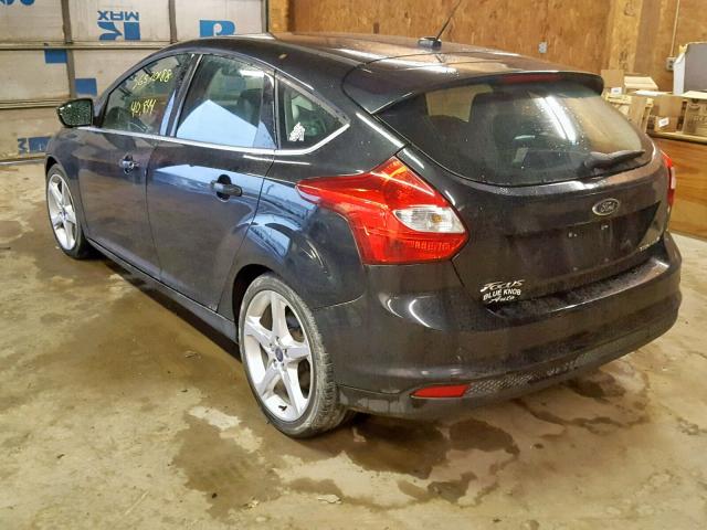 1FADP3N28EL251126 - 2014 FORD FOCUS TITA BLACK photo 3