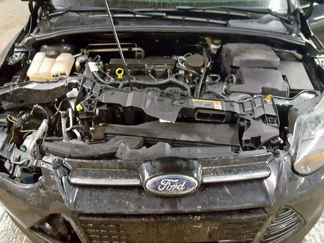 1FADP3N28EL251126 - 2014 FORD FOCUS TITA BLACK photo 7