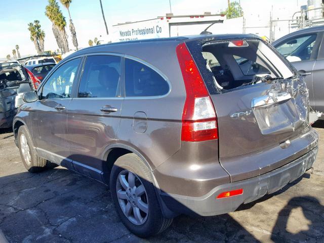 5J6RE38759L007897 - 2009 HONDA CR-V EXL TAN photo 3