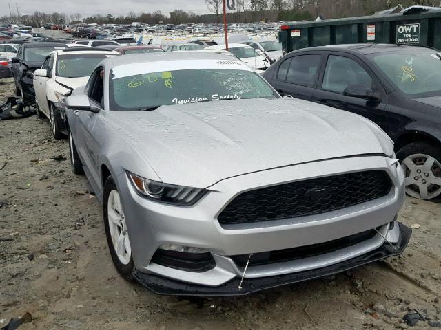 1FA6P8AM3H5351513 - 2017 FORD MUSTANG SILVER photo 1