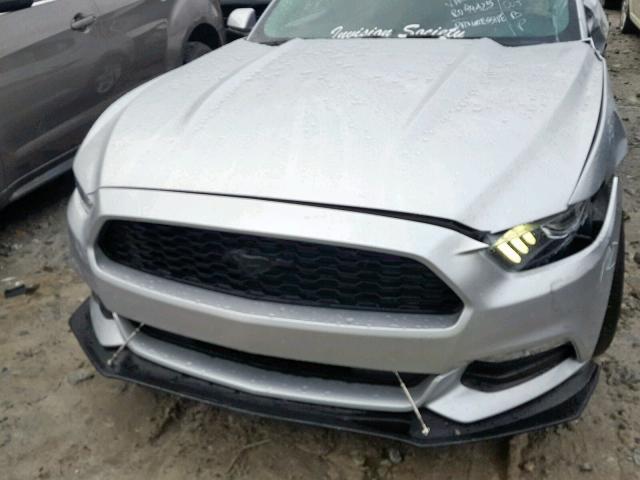 1FA6P8AM3H5351513 - 2017 FORD MUSTANG SILVER photo 7